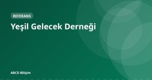 Yeşil Gelecek Derneği web sitesi ekran görüntüsü