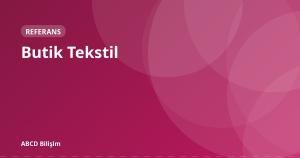 Butik Tekstil web sitesi ekran görüntüsü